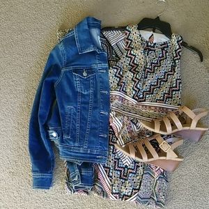 EUC London Times Maxi Dress Sz 4